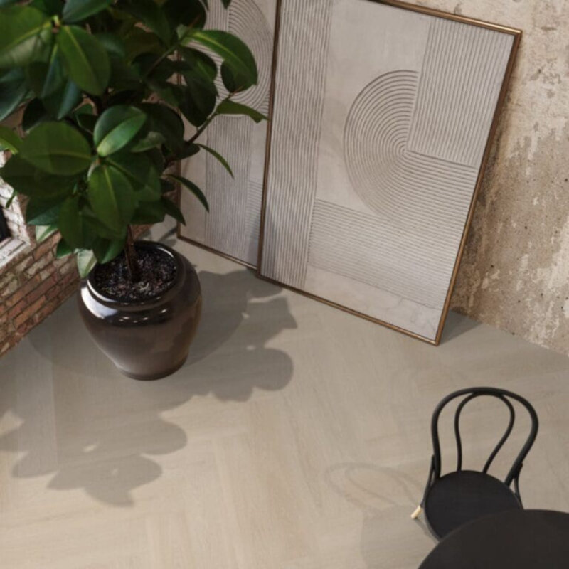 Lijmstrook Visgraat Yup XL Brentford Beige 1001