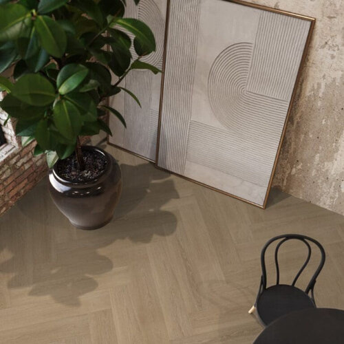 Floorlife Lijmstrook Visgraat Yup XL Brentford Warm Oak 1003