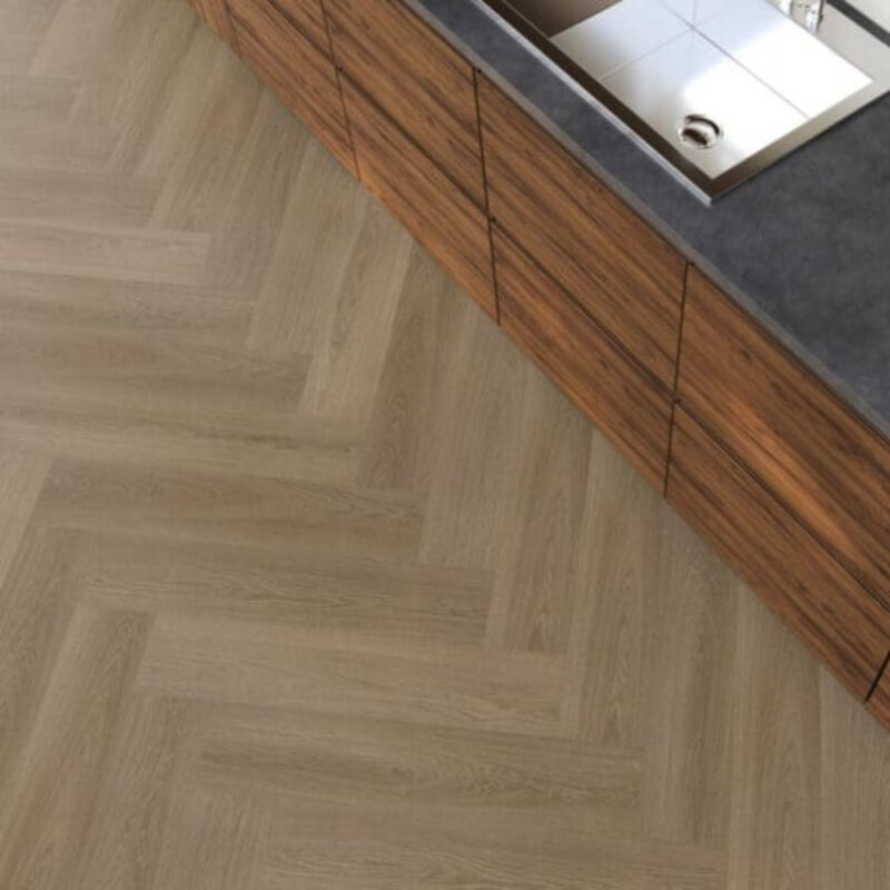 Lijmstrook Visgraat Yup XL Brentford Dark Oak 1004