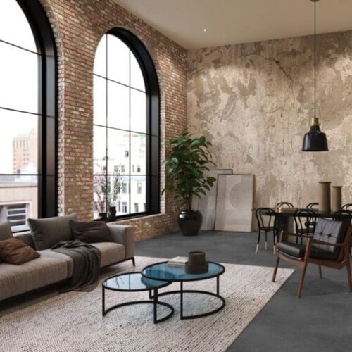 Floorlife Lijmstrook Southwark XL Dark Grey 4211