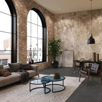 Lijmstrook Victoria Anthracite  5213