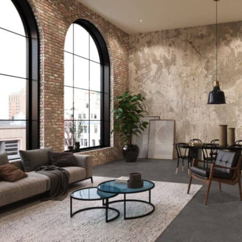 Lijmstrook Stanmore Dark Grey 3110