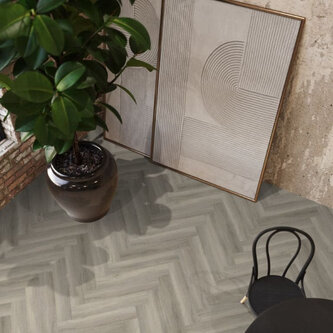 Click Visgraat Yup Paddington Grey 3505