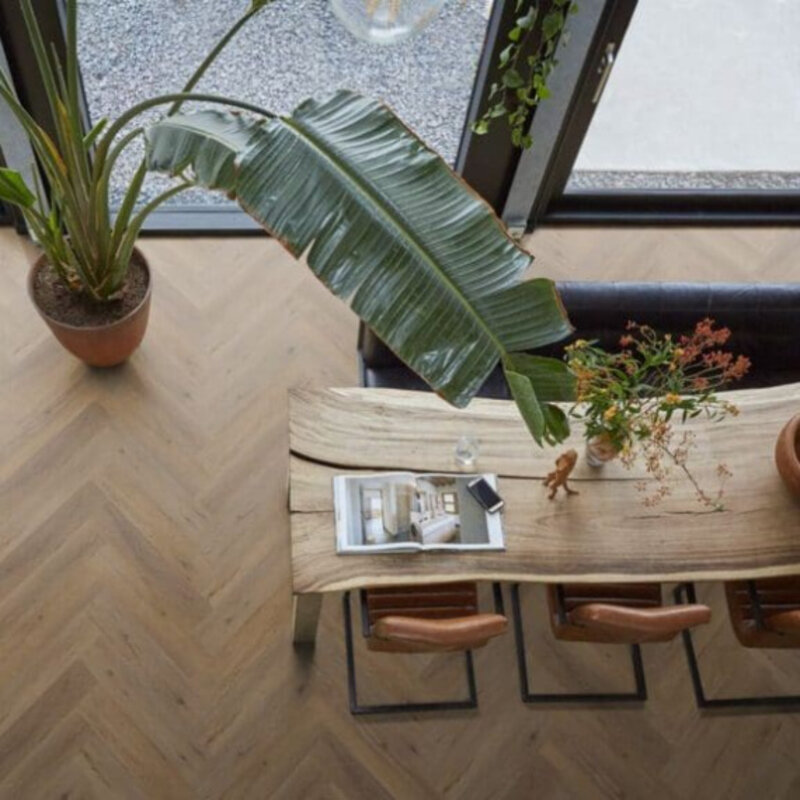 Lijmstrook Visgraat Yup Leyton Smoky 1821