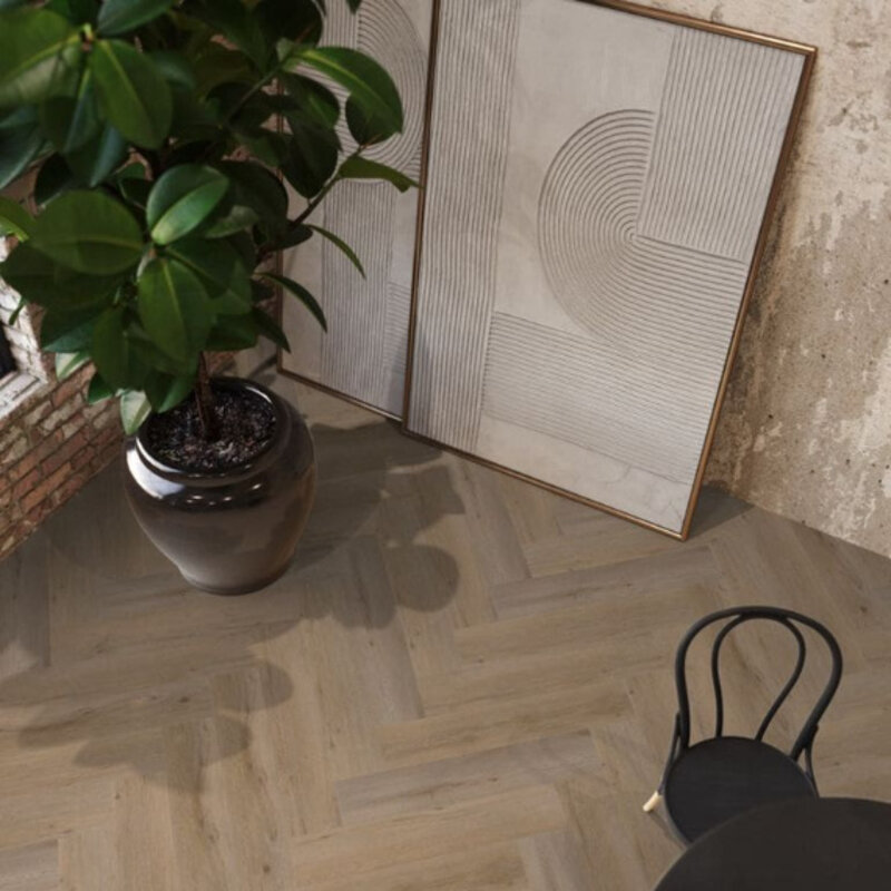 Click Visgraat Yup Leyton Natural Oak 2822