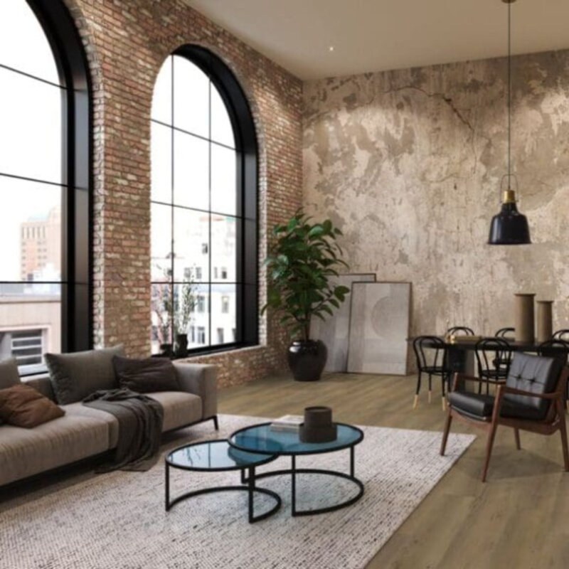 Click Leyton Dark Oak 2823