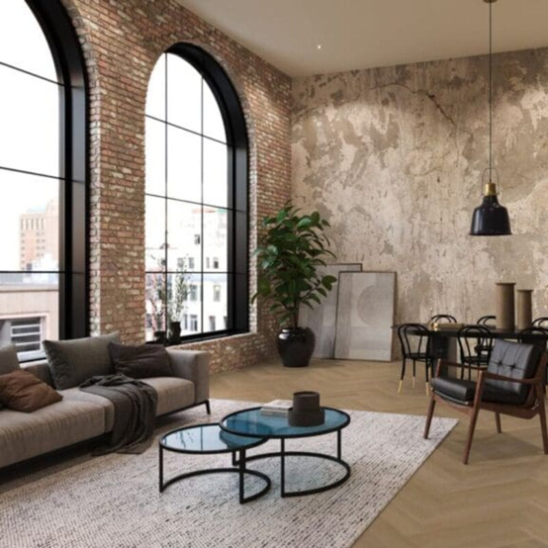 Click Visgraat Yup Leyton Warm Oak 2825