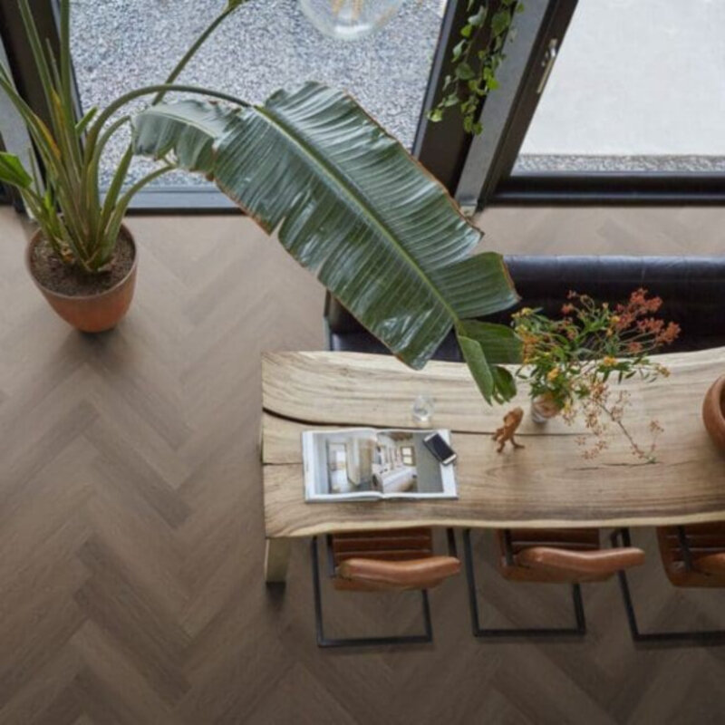 Click Visgraat Yup Fulham Brown 2615