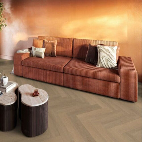 Floorlife Lijmstrook Visgraat Yup Sutton Warm Naturel 1503