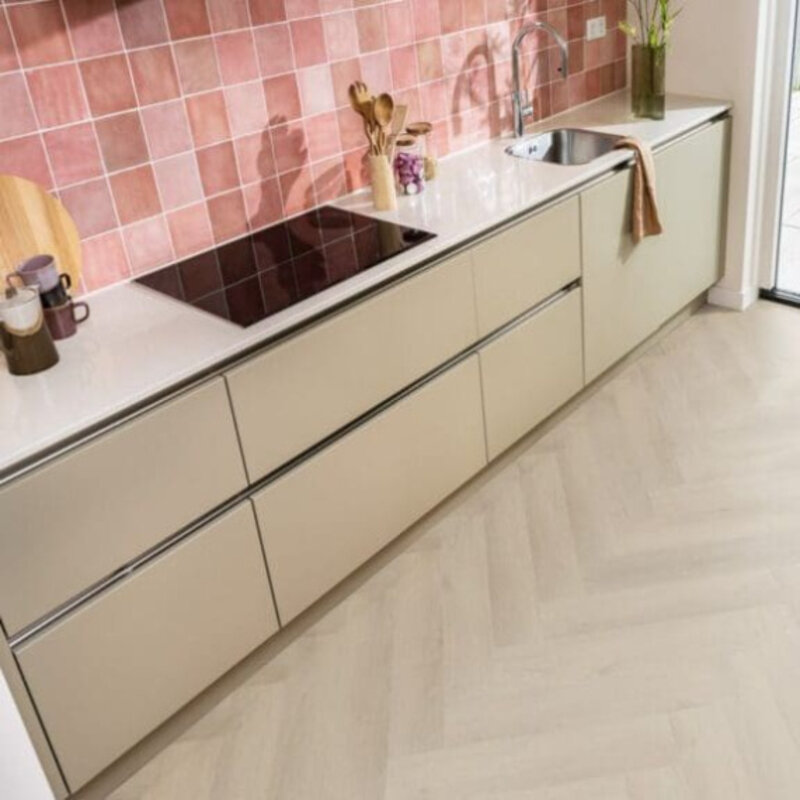 Click Visgraat Spigato Navaro Beige 7610