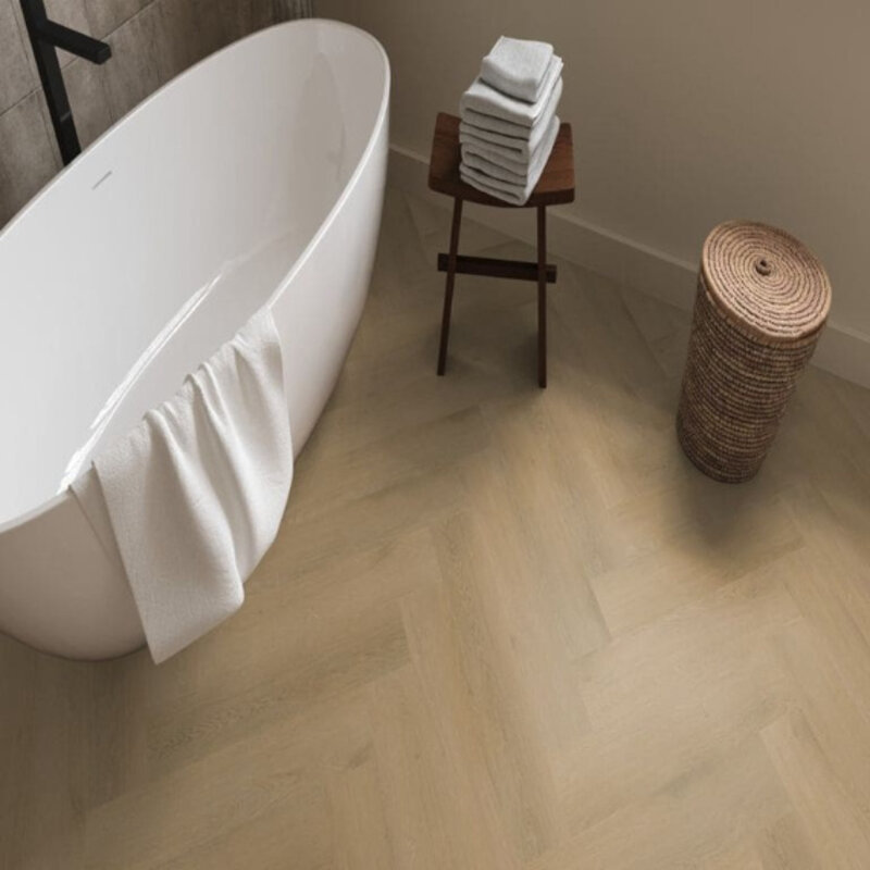 Lijmstrook Visgraat Spigato Navaro Light Oak 7513