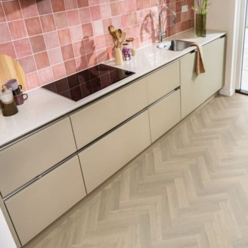 Lijmstrook Visgraat Spigato Smal Avanto Natural 5503