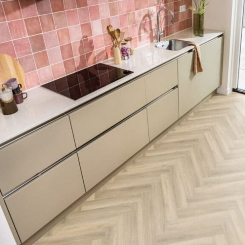 Click Visgraat Spigato Avanto Beige 3504