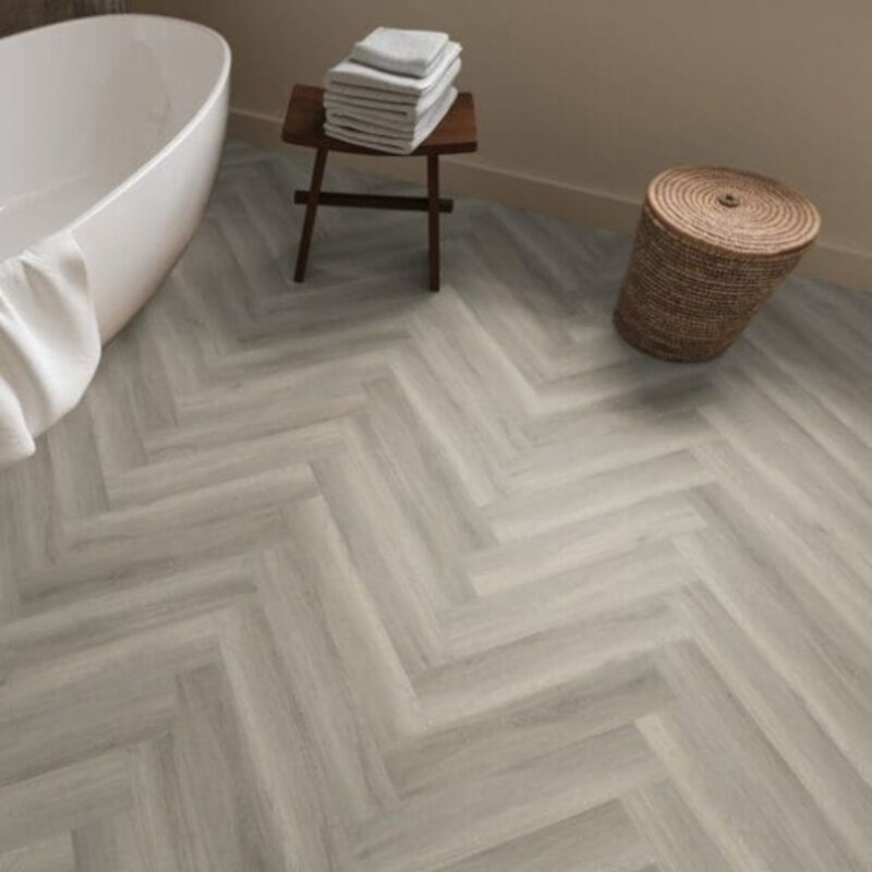 Lijmstrook Visgraat Spigato Avanto Grey 3505