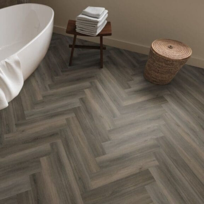 Lijmstrook Visgraat Spigato Avanto Dark Grey 3506