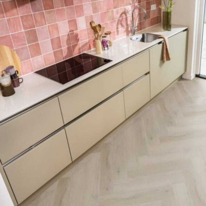 Click Visgraat Spigato Vivero Light Oak 2820