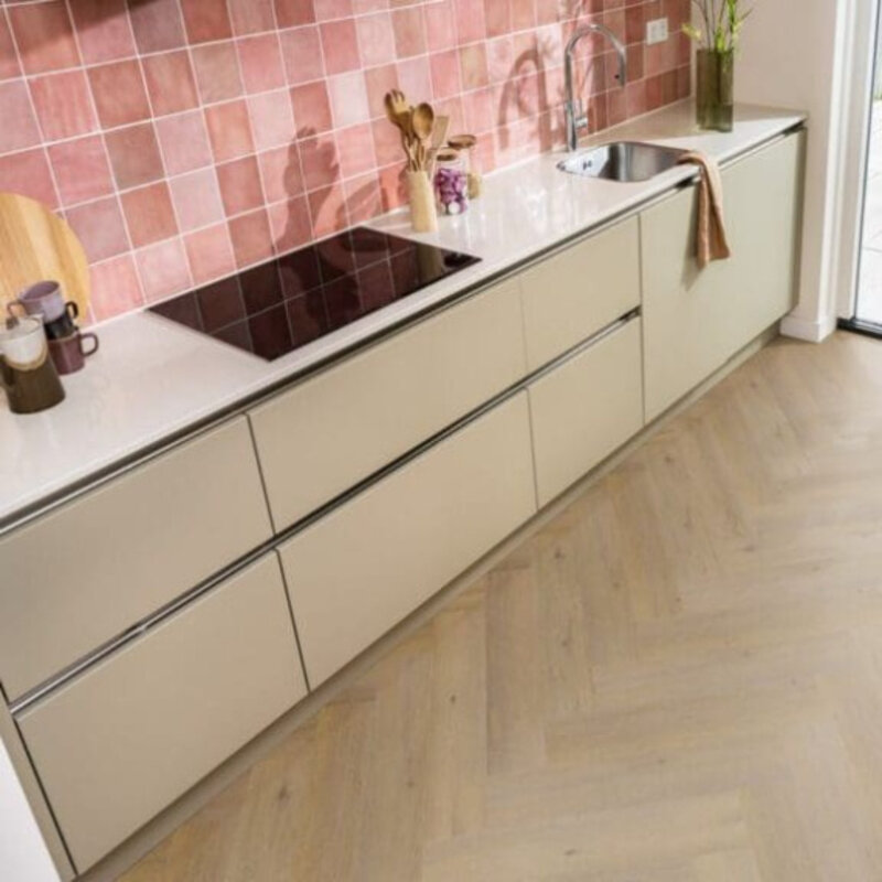 Lijmstrook Visgraat Spigato Vivero Dark Oak 1823