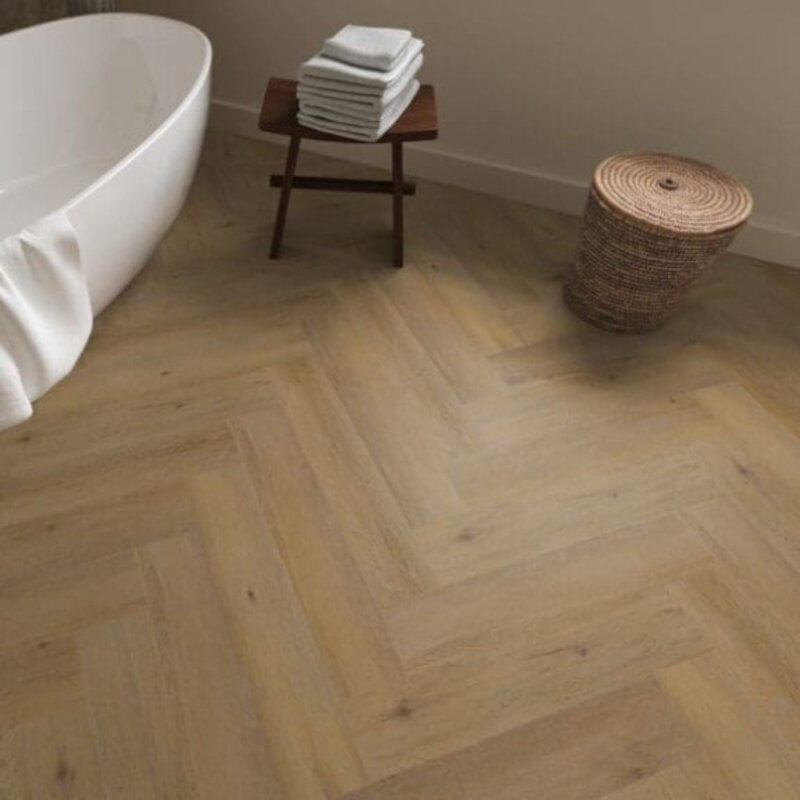 Lijmstrook Visgraat Spigato Vivero Dark Oak 1823