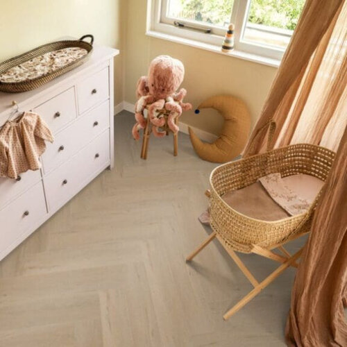 Ambiant  Lijmstrook Visgraat Spigato Vivero Beige 1824