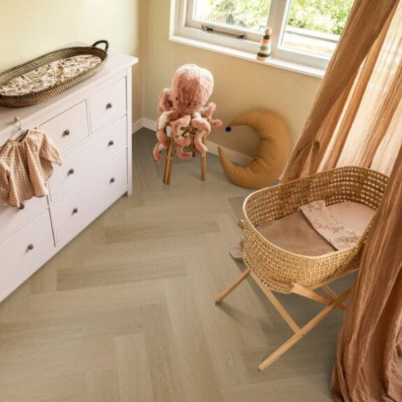 Lijmstrook Visgraat Spigato Estino Warm Oak 1614