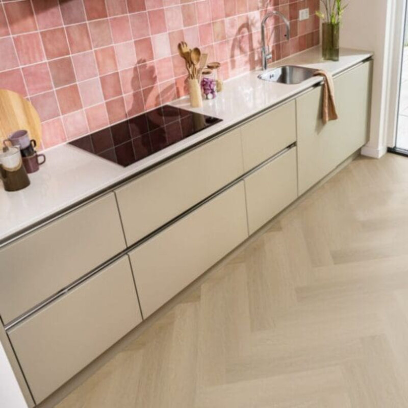 Click Visgraat Spigato Estino Warm Oak 2614