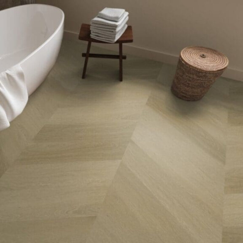 Lijmstrook Hongaarse Punt Spigato Estino Warm Oak 1614