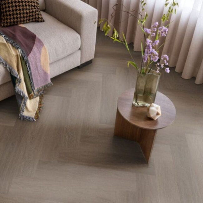 Lijmstrook Visgraat Spigato Estino Brown 1615