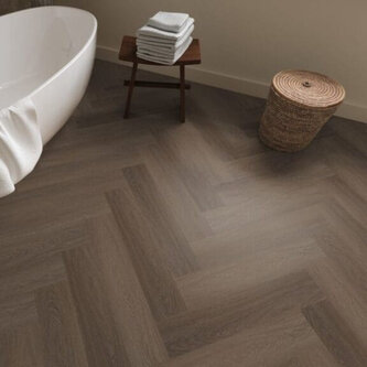 Click Visgraat Spigato Estino Brown 2615