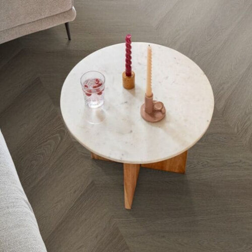 Ambiant  Lijmstrook Hongaarse Punt Spigato Estino Brown 1615