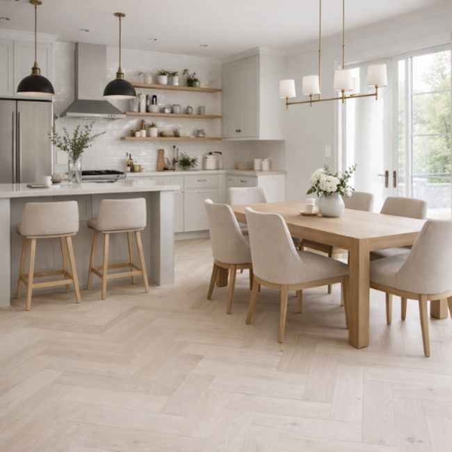 Eiken Visgraat Rustiek White E-Protect 1208251