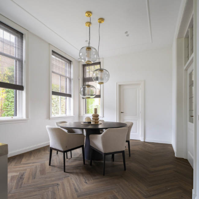 Lijmstrook Visgraat Walnut Serie 6051