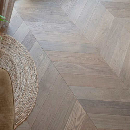 Floorlife Lijmstrook Hongaarse Punt Yup Fulham Brown 1615