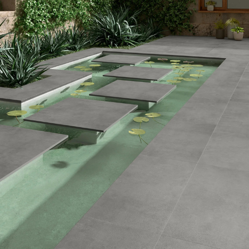 Durstone Frame Gris Natural 60 x 60 cm