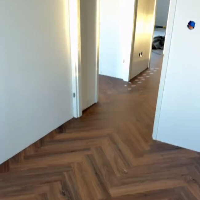 Lijmstrook Visgraat Walnut Serie 6052