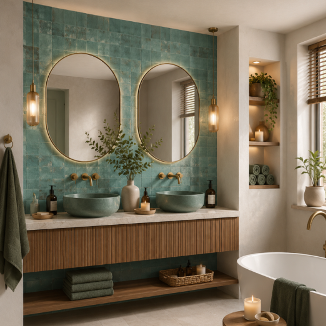 Mosaico Oxid Emerald 30 x 30 cm