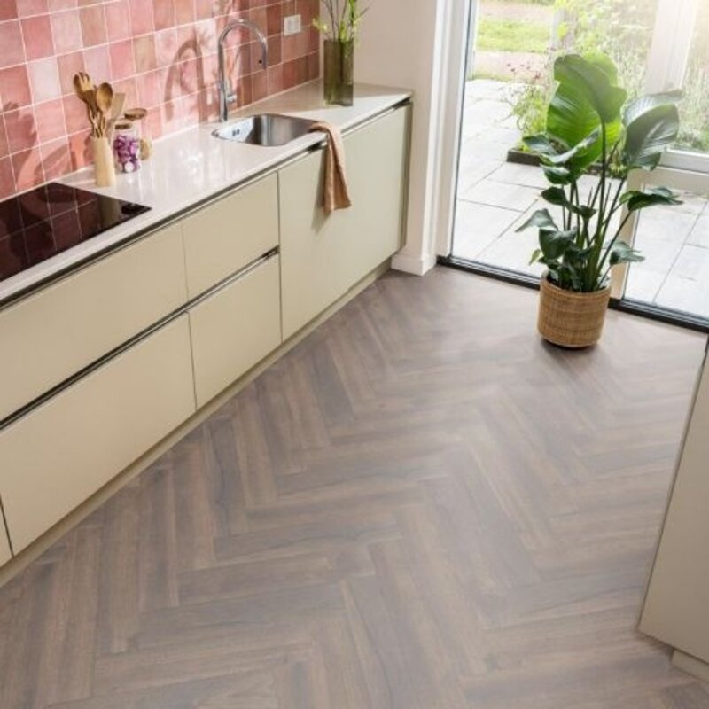 Visgraat Marquant Eiken Donker Gerookt 3424