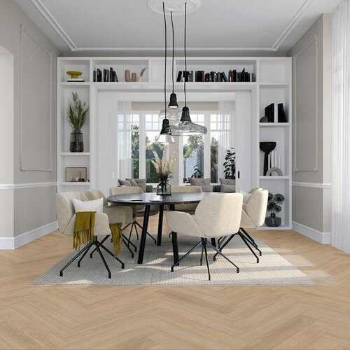 Vivafloors Lijmstrook Visgraat Eiken Mayfair 9010