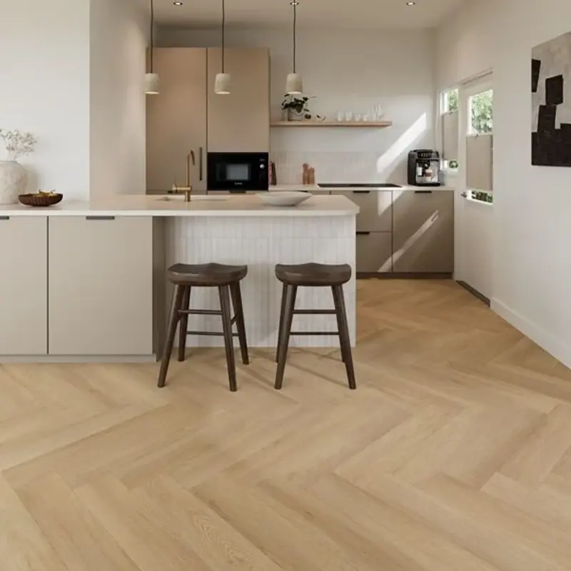 Click Visgraat Select Oak A+B Warm Sand VC.20.40.1