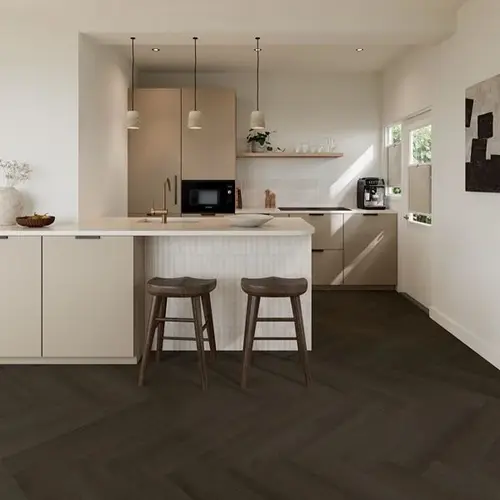 Ground Studio Click Visgraat Select Oak A+B Dark Smoked VC.20.90.1