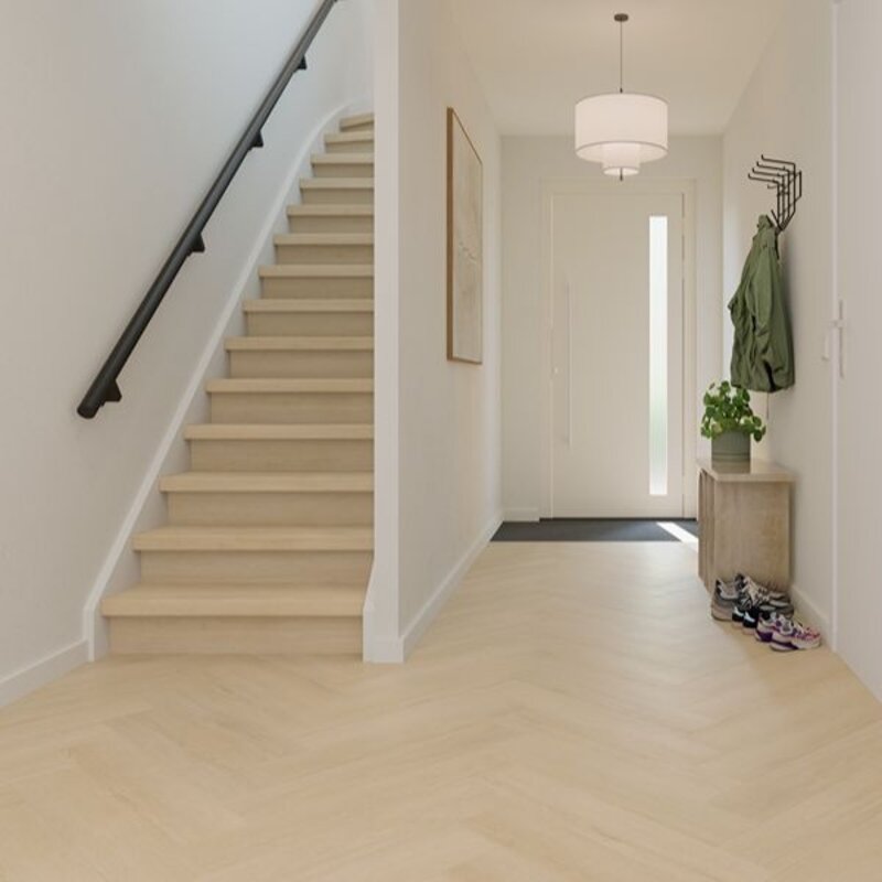 Lijmstrook Visgraat Pure Oak White Wash V.10.10.2