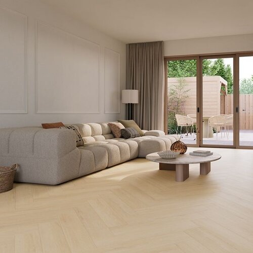 Ground Studio Lijmstrook Visgraat Pure Oak Sand V.10.20.2