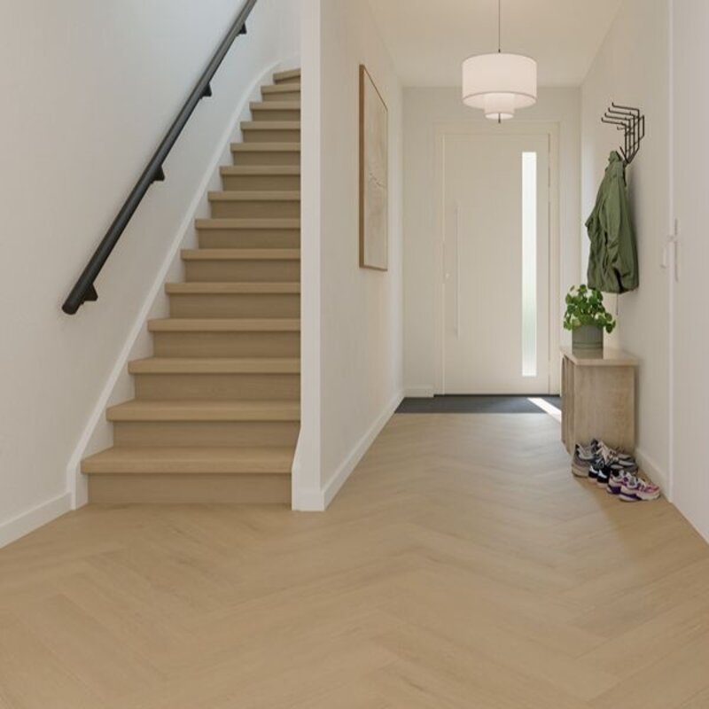 Lijmstrook Visgraat Pure Oak Light Smoked V.10.50.2