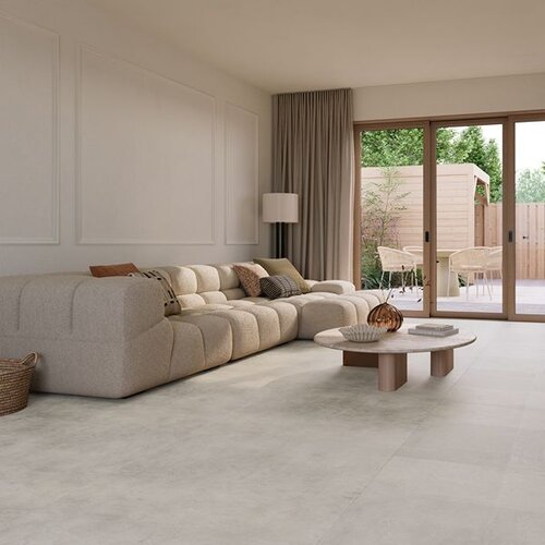 Ground Studio Lijmstrook Tegel Concrete Vierkant Light Grey BV.10.20.4