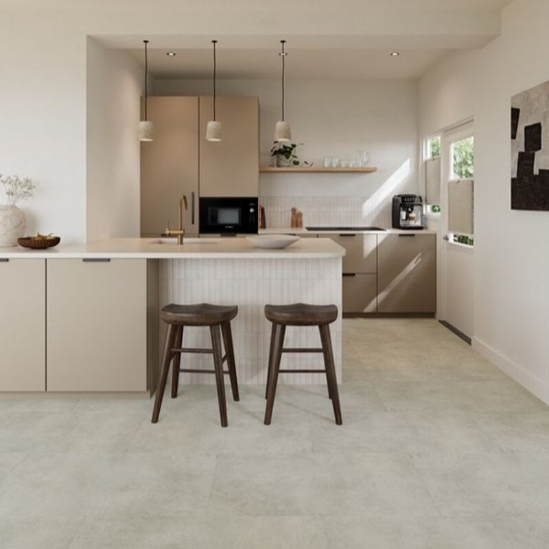 Lijmstrook Tegel Concrete Rechthoek Light Grey BR.10.20.4