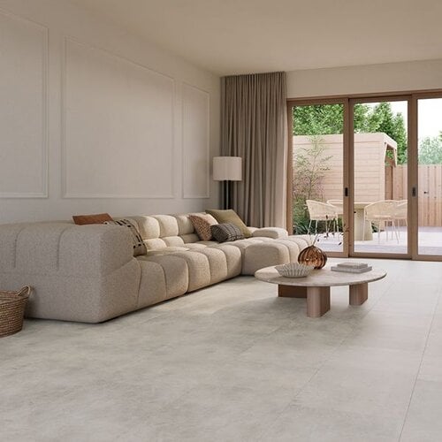 Ground Studio Lijmstrook Tegel Concrete Rechthoek Light Grey BR.10.20.4