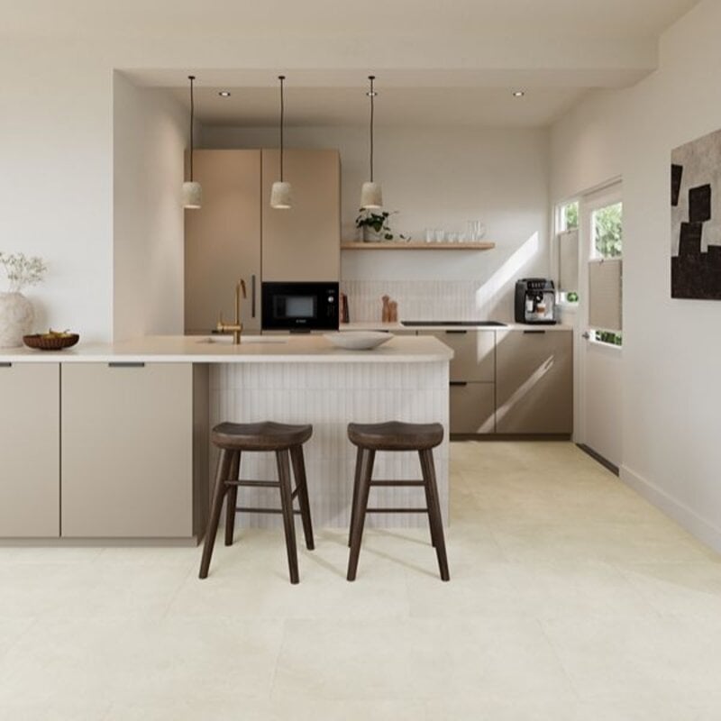 Lijmstrook Tegel Concrete Rechthoek Beige BR.10.30.4