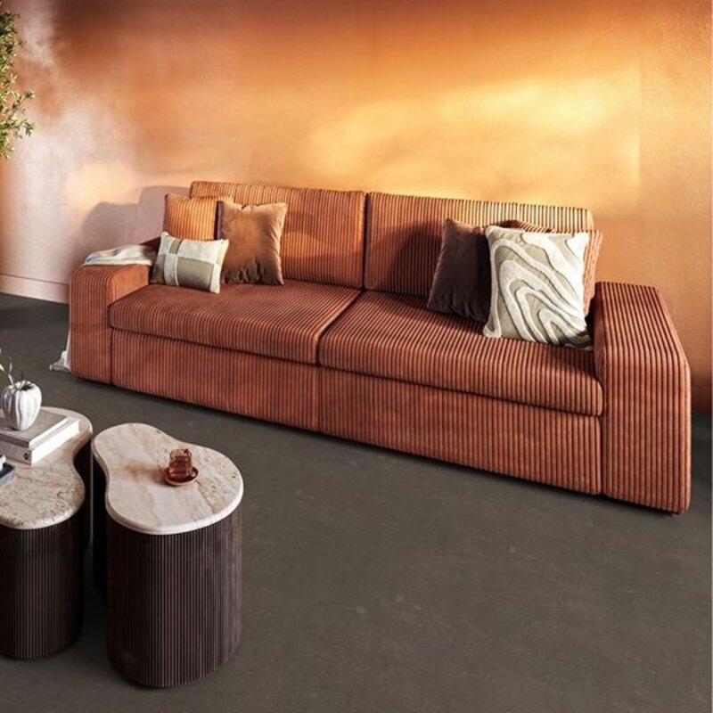 Lijmstrook Westminster XL Brown Grey 9104