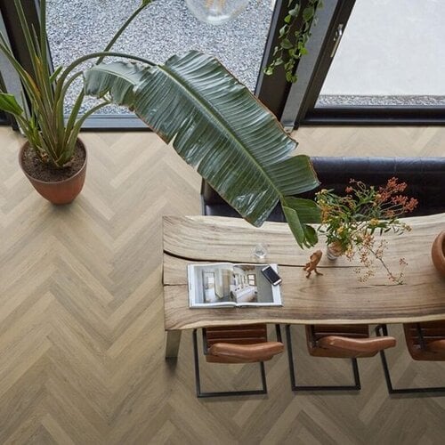 Floorlife Lijmstrook Visgraat Yup Slimbone Sutton Warm Natural 4503