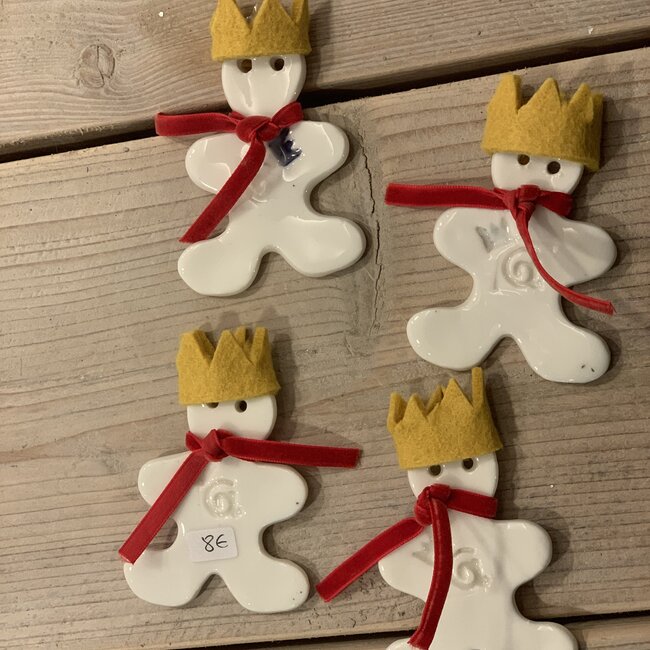 Uniek en exclusieve kerstdecoratie in porselein in het thema van "De Kleine Prins" wordt als Special Edition verkocht bij Artisann.