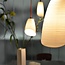 K-design Lampe fine originale en porcelaine blanche avec une belle transparence.